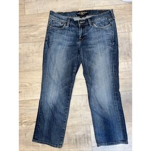 Lucky Brand Womens Jeans Size 8 / 29 Stretch Sweet N Straight Crop Capris Blue